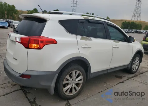 2014 Toyota Rav4 Limited from USA, damaged, VIN 2T3YFREV1EW090708